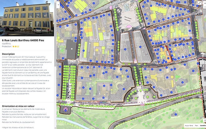 Application métier : Ville de Pau